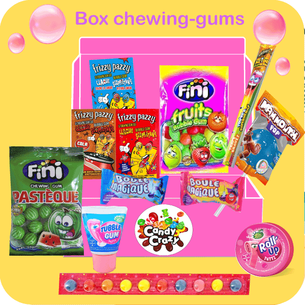 Box chewing-gums - Candy Crazy