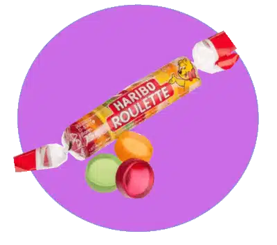 Roulette multi fruits Haribo