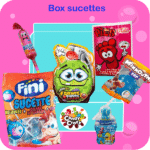 Candy box sucettes