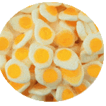 Oeufs au plat Haribo