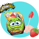 sucette grenade fraise