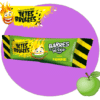 Tête brûlée barre pomme verte