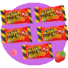 Tête brulée bille fraise