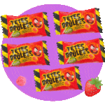Tête brulée bille fraise