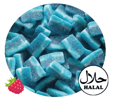 Tranches de pastèque bleu Halal
