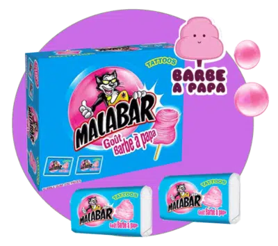 Malabar barbe à papa