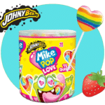 sucette coeur mike pop love