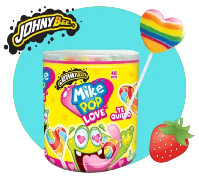 sucette coeur mike pop love