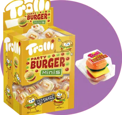 mini burger TROLLI