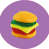 Bonbon mini burger Trolii