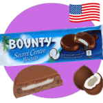 Secret centre bounty biscuits