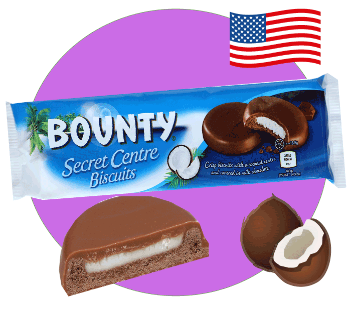bounty secret centre biscuits - Candy Crazy