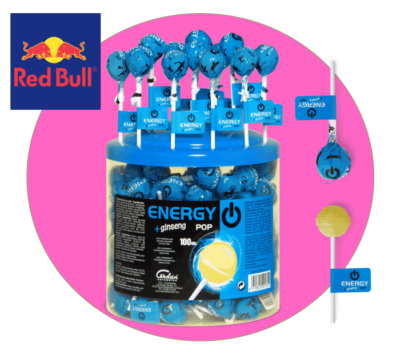 sucette energy RED BULL