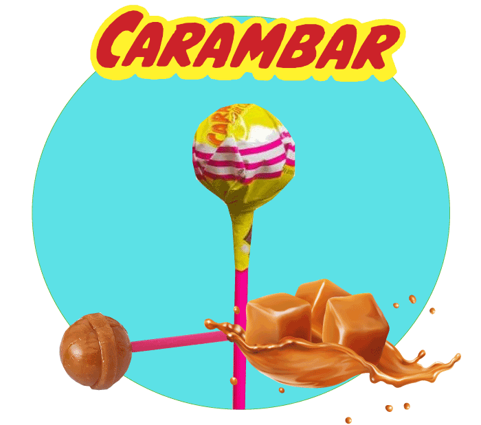 Sucette carambar - Candy Crazy