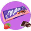 Milka fraise
