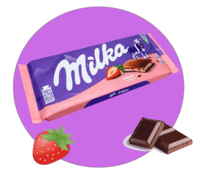 Milka fraise