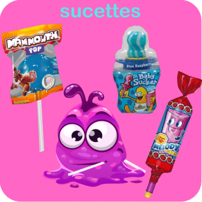 Bonbons sucettes