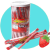 Bonbon paille shooter acidulée fraise