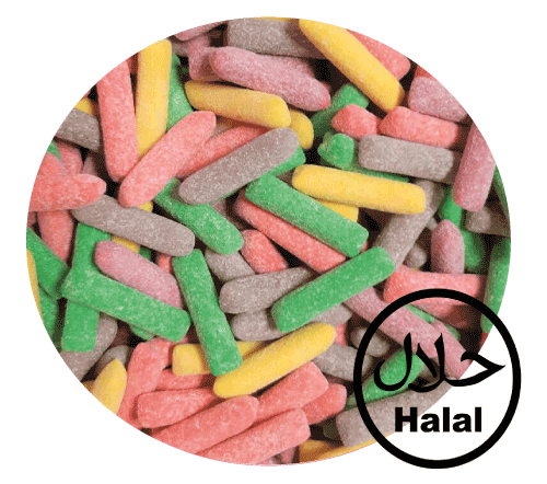 Hitschies acidulés 100gr halal - Candy Crazy