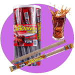 bonbon paille shooter acidulée cola