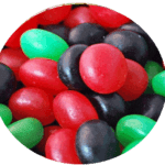 Noir, rouge ou vert, le Fraizibus est un Dragibus plus grand que le dragibus