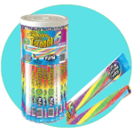 Bonbon paille shooter tornado fruits