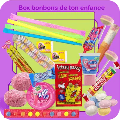 Box bonbons de ton enfance