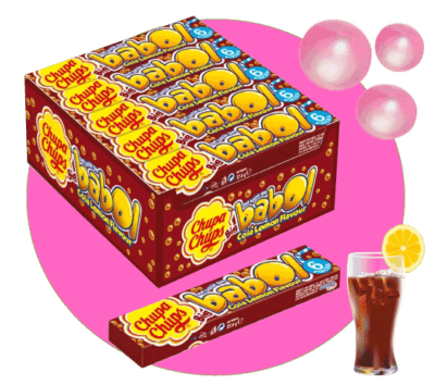 big Babol cola citron