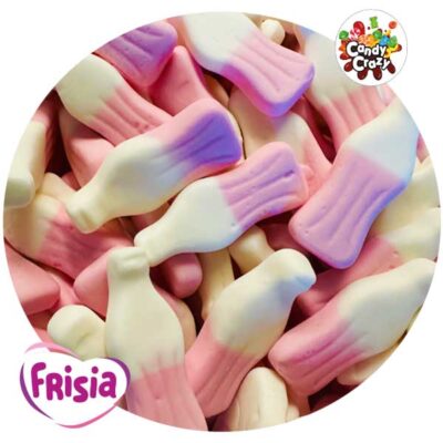 bouteilles milshake fraise Frisia