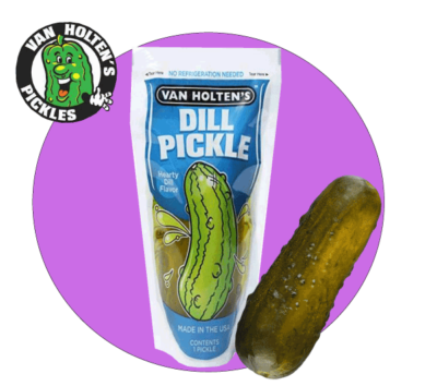 Cornichon Géant Van Holten's dill pickle