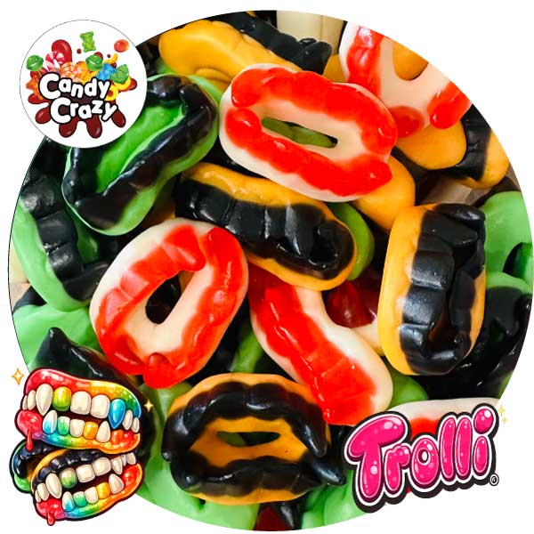 bonbon dentier dracolor Trolli