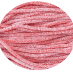 lasso torsadé fraise