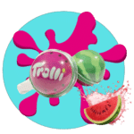 watermelon splash, bonbon pastèque trolli