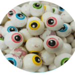 oeil terrifiant terror eye chewing gum