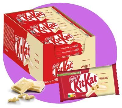 barre chocolatée Kit Kat white