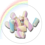 chamallows arc en ciel 100 gr
