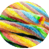 grande torsade multicolore