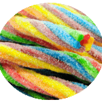 grande torsade multicolore