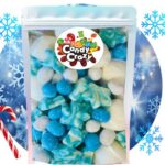 mélange de bonbons noel bleu et blanc