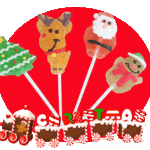 mini sucette Noel fizzy