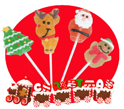 mini sucette Noel fizzy
