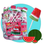 sucette tranche de pastèque