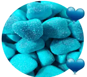 coeur bleu Damel