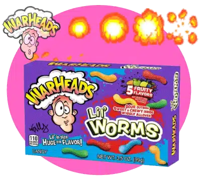 warheads lil' worms