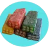 briques multicolores