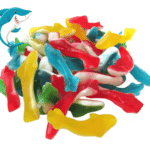 requins multicolores bonbon 100gr