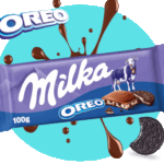 tablette Milka oréo