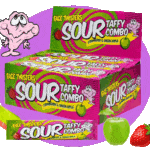 sour taffy face twisters