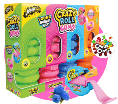 crazy roll framboise bleue