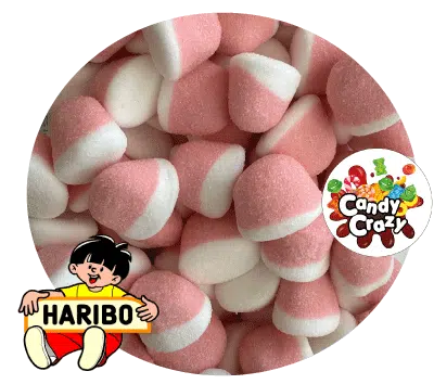 bisous creme de Haribo